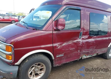 2002 Chevrolet Express из США, поврежденный, VIN 1GBFG15R621198782